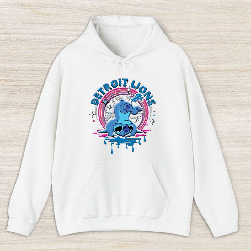 Stitch X Detroit Lions Team NFL American Football Unisex Hoodie TAH9628