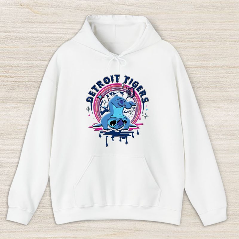 Stitch X Detroit Tigers Team X MLB X Baseball Fans Unisex Hoodie TAH9568