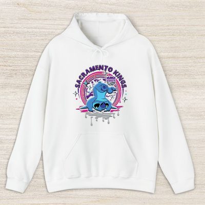 Stitch X Sacramento Kings Team NBA Basketball Unisex Hoodie TAH9614