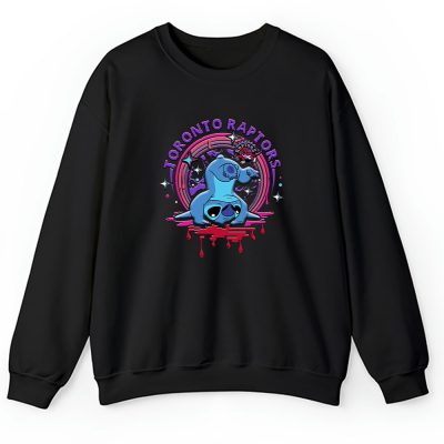 Stitch X Toronto Raptors Team NBA Basketball Unisex Sweatshirt TAS9616