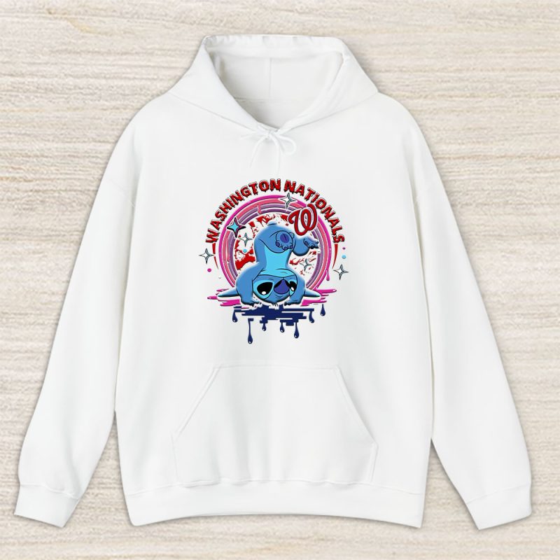 Stitch X Washington Nationals Team X MLB X Baseball Fans Unisex Hoodie TAH9588