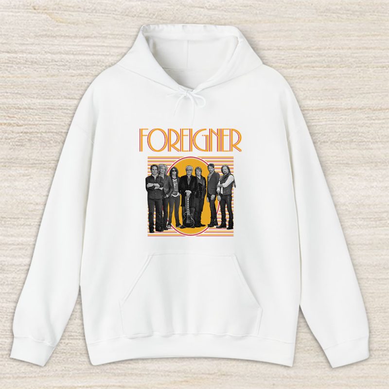 Styx And Foreigner Band Classic Rock Legends The Foreigners Unisex Hoodie TAH10333