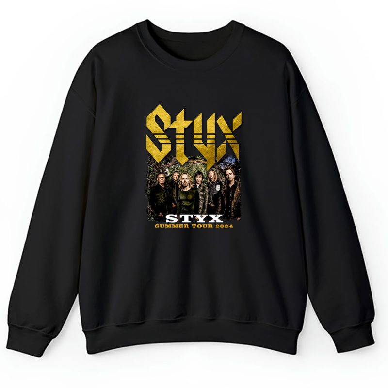 Styx And Foreigner Band The Rock Band Summer 2024 Tour Unisex Hoodie TAH10332