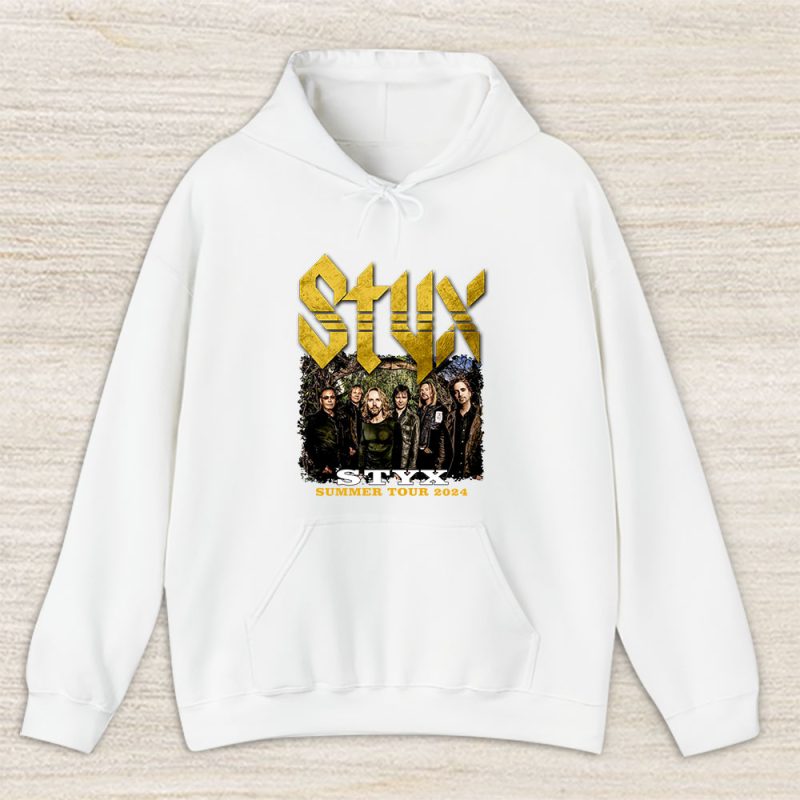 Styx And Foreigner Band The Rock Band Summer 2024 Tour Unisex Hoodie TAH10332