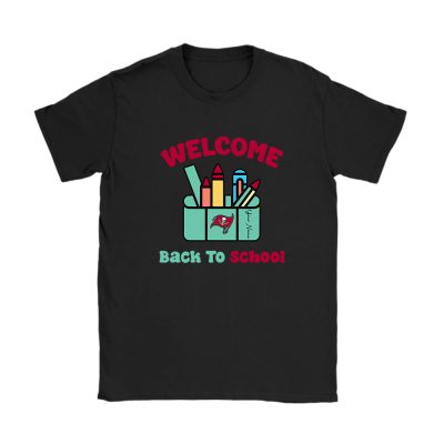 Tampa Bay Buccaneers X Welcome Back To School X Custom Name Unisex T-Shirt Cotton Tee TAT10681