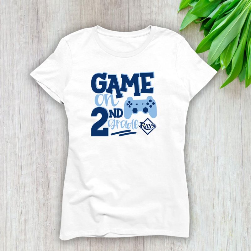 Tampa Bay Rays X Game On X Schools Back X Custom Number Grade Lady T-Shirt Women Tee LTL10466