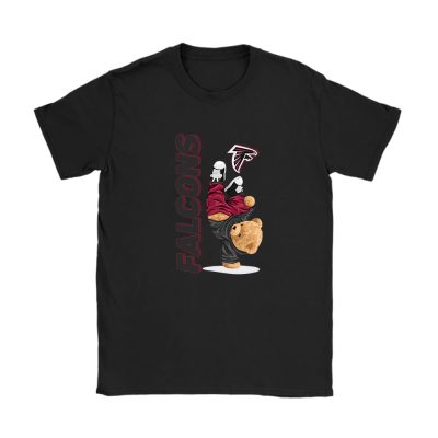 Teddy Bear Hiphop X Atlanta Falcons Team NFL American Football Unisex T-Shirt TAT9194