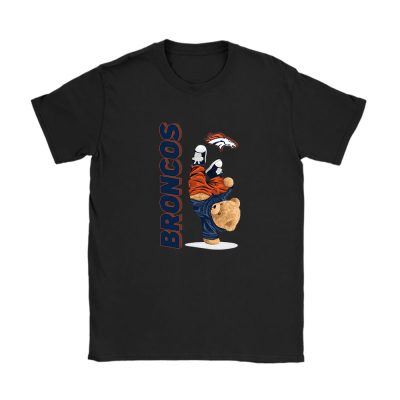 Teddy Bear Hiphop X Denver Broncos Team NFL American Football Unisex T-Shirt TAT9202