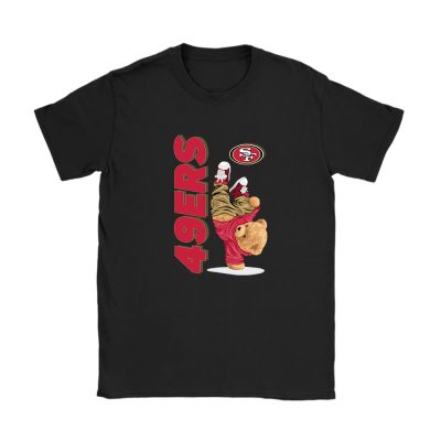 Teddy Bear Hiphop X San Francisco 49ers Team NFL American Football Unisex T-Shirt TAT9221
