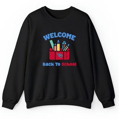 Tennessee Titans X Welcome Back To School X Custom Name Unisex Hoodie TAH10683