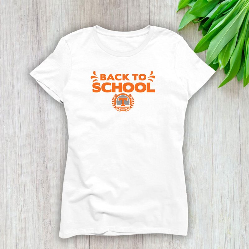 Tennessee Volunteers X Back To School X College Softball Lady T-Shirt Women Tee LTL11404