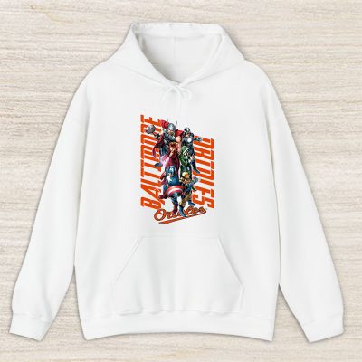 The Avengers MLB Baltimore Orioles Unisex Hoodie TAH10195