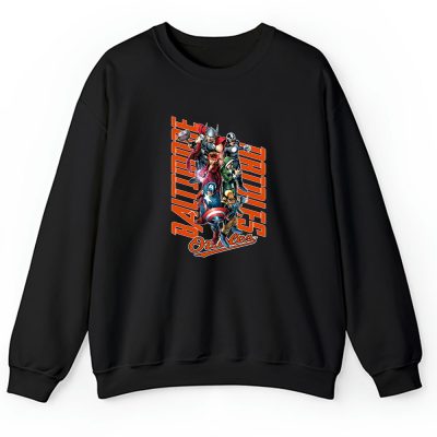 The Avengers MLB Baltimore Orioles Unisex Hoodie TAH10195