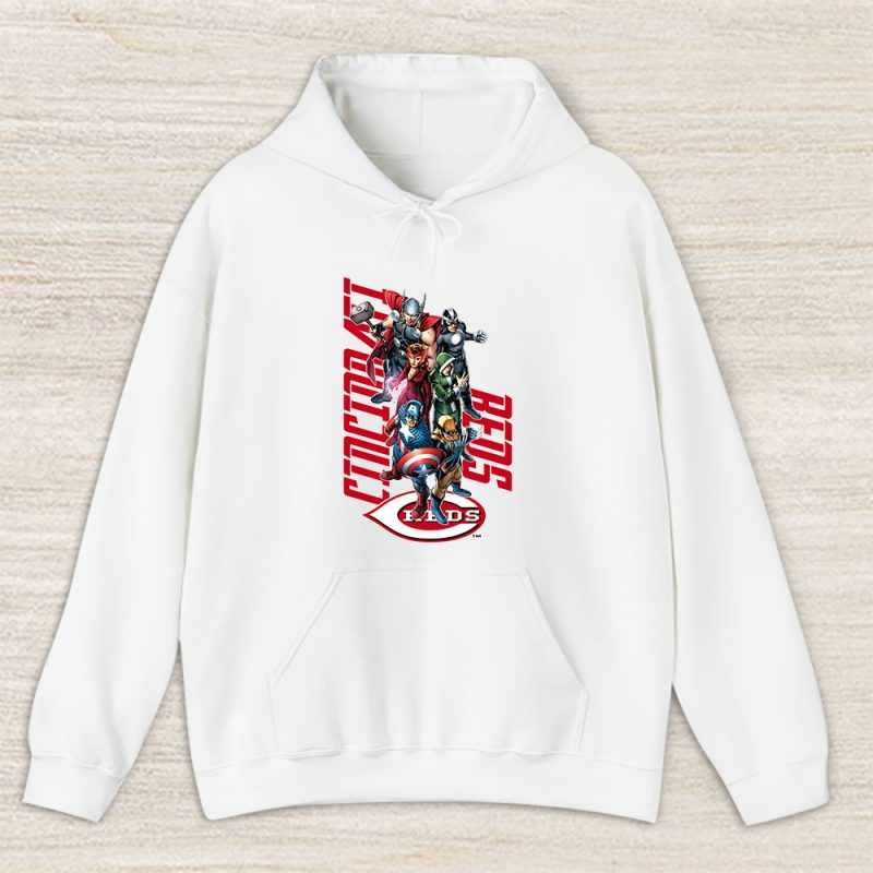 The Avengers MLB Cincinnati Reds Unisex Hoodie TAH10205