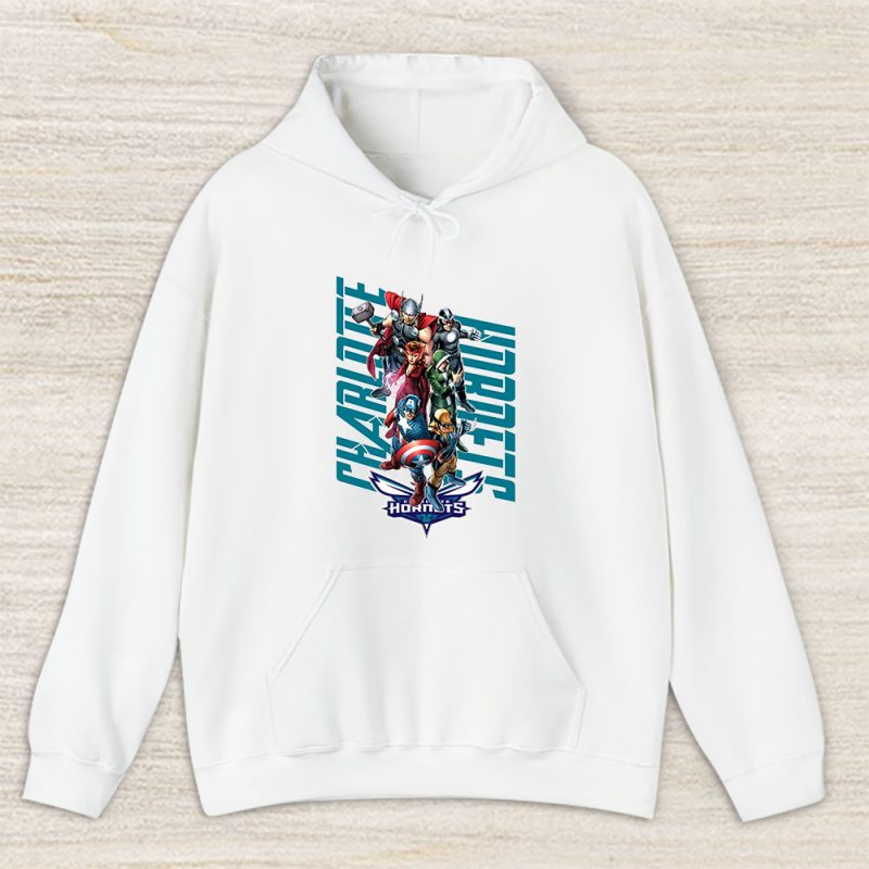 The Avengers NBA Charlotte Hornets Unisex Hoodie TAH10208