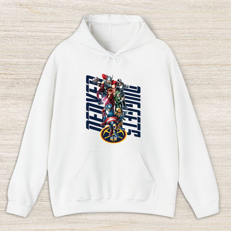 The Avengers NBA Denver Nuggets Unisex Hoodie TAH10219