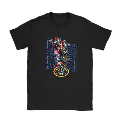 The Avengers NBA Denver Nuggets Unisex T-Shirt Cotton Tee TAT10219