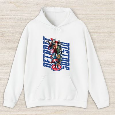 The Avengers NBA Detroit Pistons Unisex Hoodie TAH10220