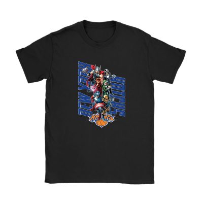 The Avengers NBA New York Knicks Unisex T-Shirt Cotton Tee TAT10260