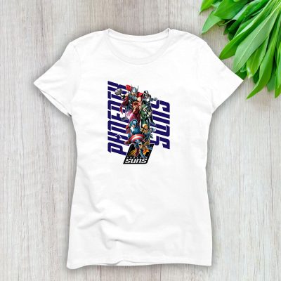 The Avengers NBA Phoenix Suns Lady T-Shirt Women Tee LTL10279