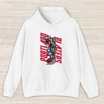 The Avengers NBA Portland Trail Blazers Unisex Hoodie TAH10272