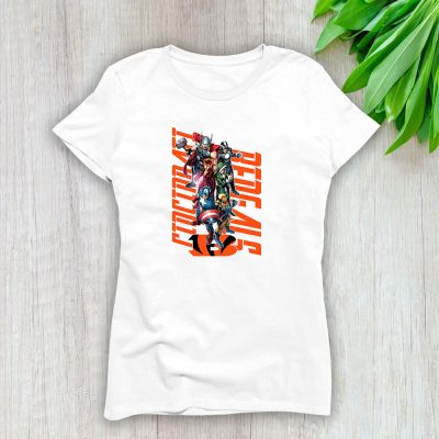 The Avengers NFL Cincinnati Bengals Lady T-Shirt Women Tee LTL10202