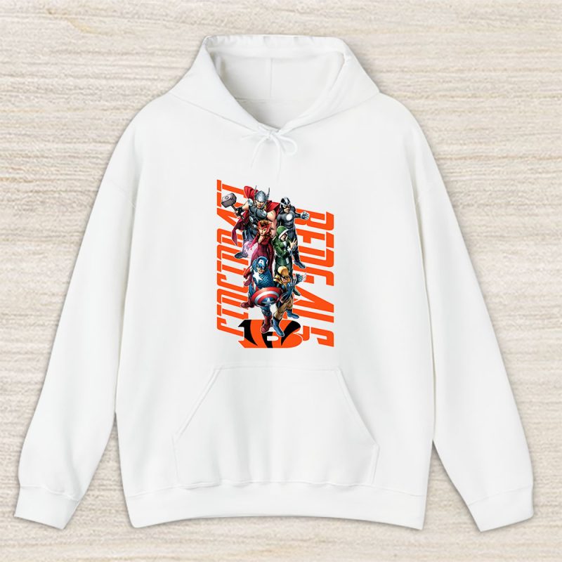 The Avengers NFL Cincinnati Bengals Unisex Hoodie TAH10202