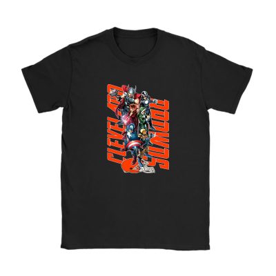 The Avengers NFL Cleveland Browns Unisex T-Shirt Cotton Tee TAT10211