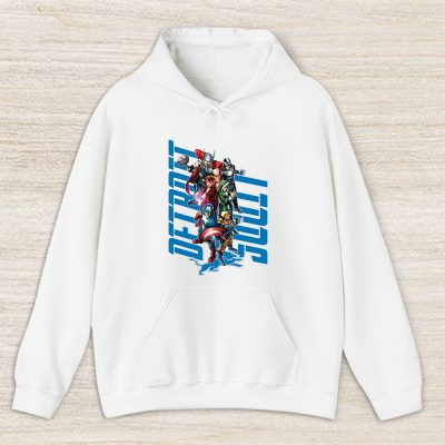 The Avengers NFL Detroit Lions Unisex Hoodie TAH10217