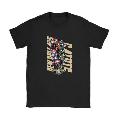 The Avengers NFL New Orleans Saints Unisex T-Shirt Cotton Tee TAT10266