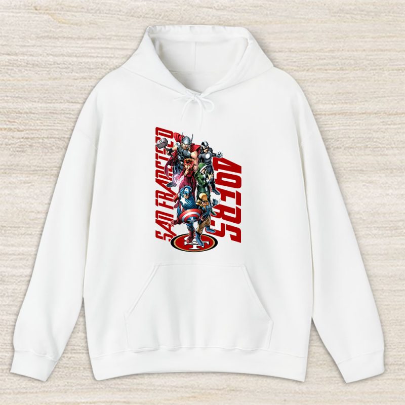 The Avengers NFL San Francisco 49ers Unisex Hoodie TAH10283