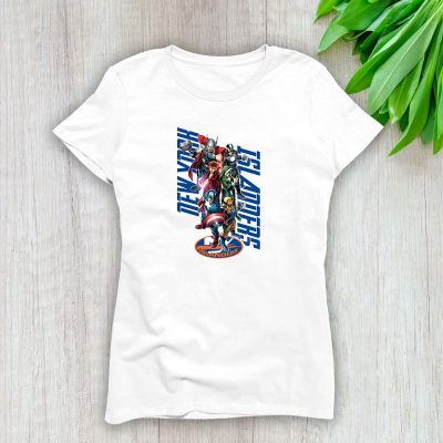 The Avengers NHL New York Islanders Lady T-Shirt Women Tee LTL10258