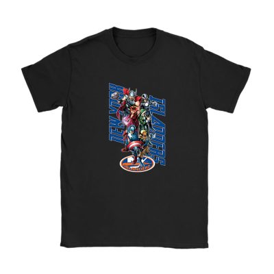 The Avengers NHL New York Islanders Unisex T-Shirt Cotton Tee TAT10258