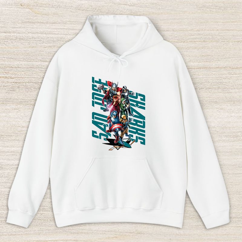 The Avengers NHL San Jose Sharks Unisex Hoodie TAH10291