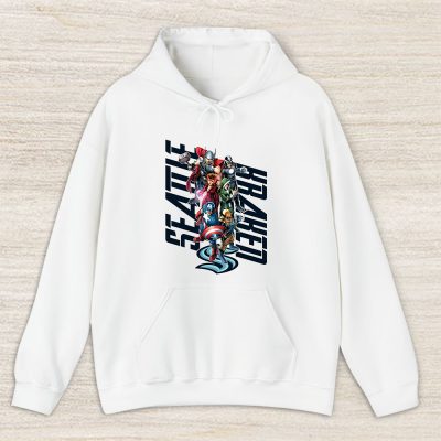 The Avengers NHL Seattle Kraken Unisex Hoodie TAH10286