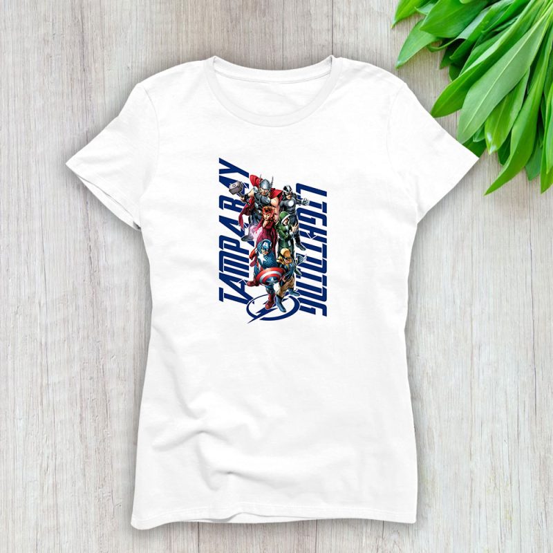 The Avengers NHL Tampa Bay Lightning Lady T-Shirt Women Tee LTL10292