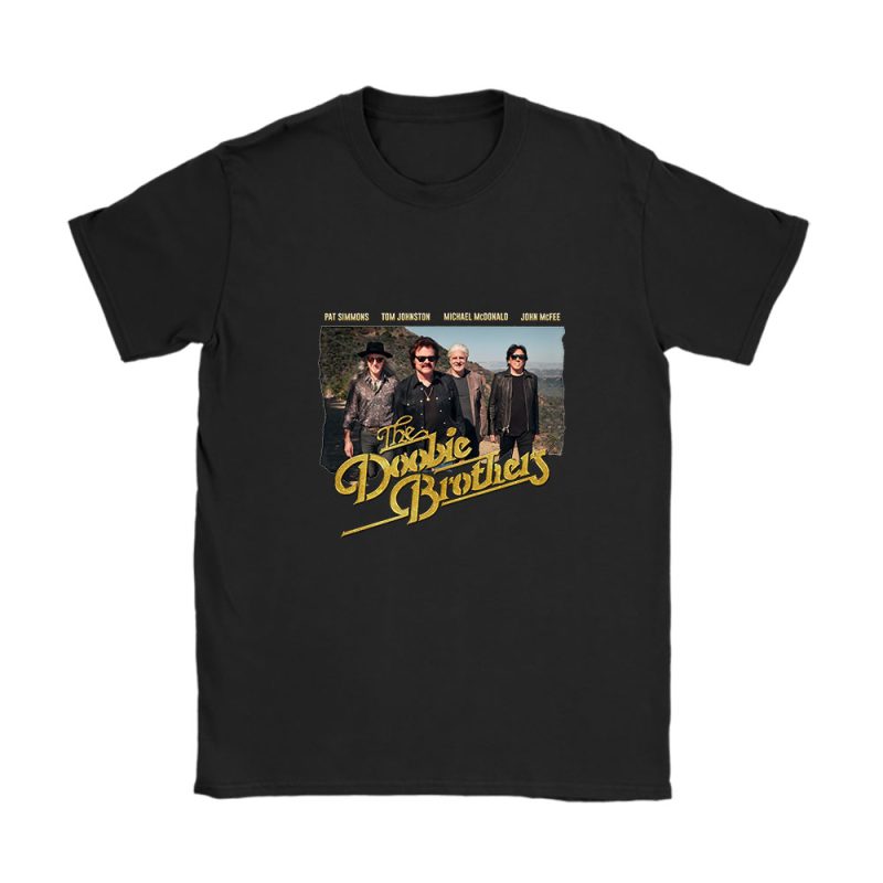 The Doobie Brothers Live In Concert 2024 Tour The Rock Icons Unisex T-Shirt Cotton Tee TAT10838