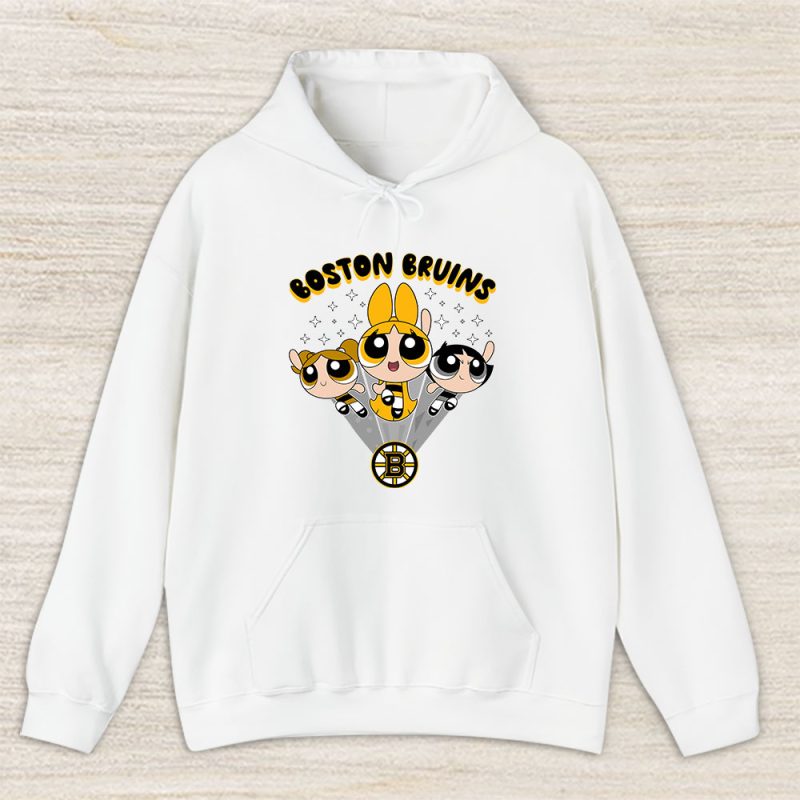 The Powerpuff Girls X Boston Bruins Team X NHL X Hockey Fan Unisex Hoodie TAH6853