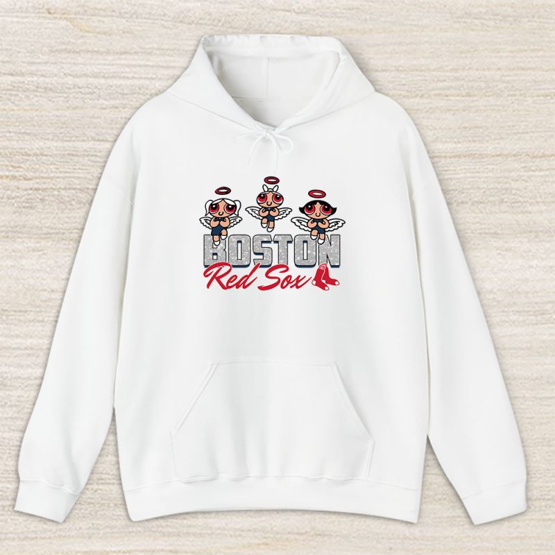 The Powerpuff Girls X Boston Red Sox Team X MLB X Baseball Fans Unisex Hoodie TAH6824