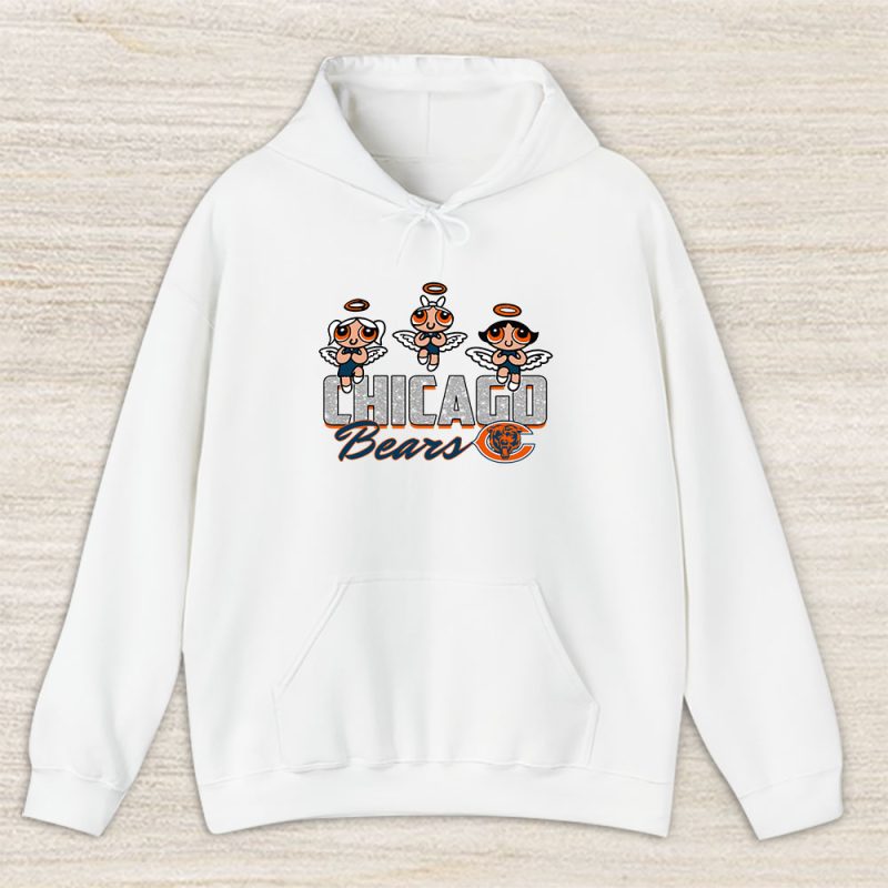 The Powerpuff Girls X Chicago Bears Team X NFL X American Football Unisex Hoodie TAH6843