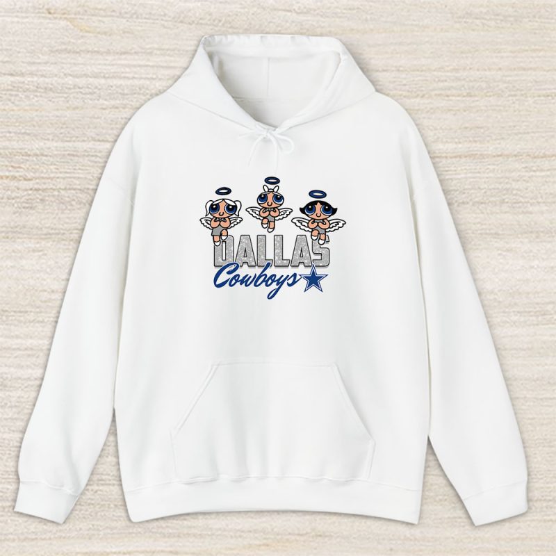 The Powerpuff Girls X Dallas Cowboys Team X NFL X American Football Unisex Hoodie TAH6844