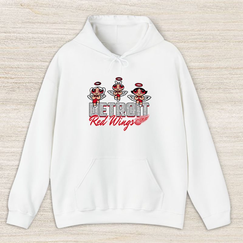 The Powerpuff Girls X Detroit Red Wings Team X NHL X Hockey Fan Unisex Hoodie TAH6858