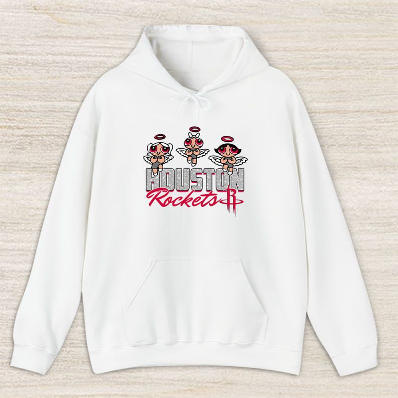 The Powerpuff Girls X Houston Rockets Team NBA Basketball Unisex Hoodie TAH6838