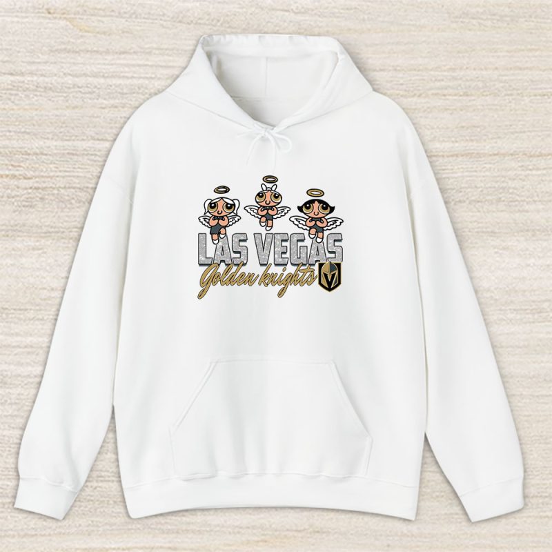 The Powerpuff Girls X Las Vegas Golden Knights Team X NHL X Hockey Fan Unisex Hoodie TAH6860