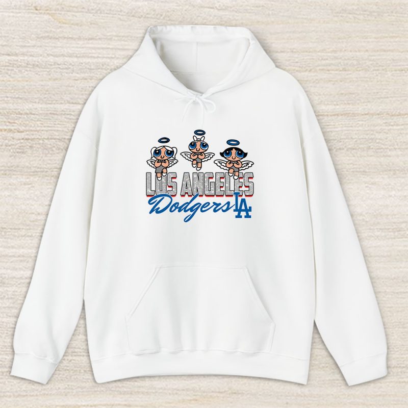 The Powerpuff Girls X Los Angeles Dodgers Team X MLB X Baseball Fans Unisex Hoodie TAH6826