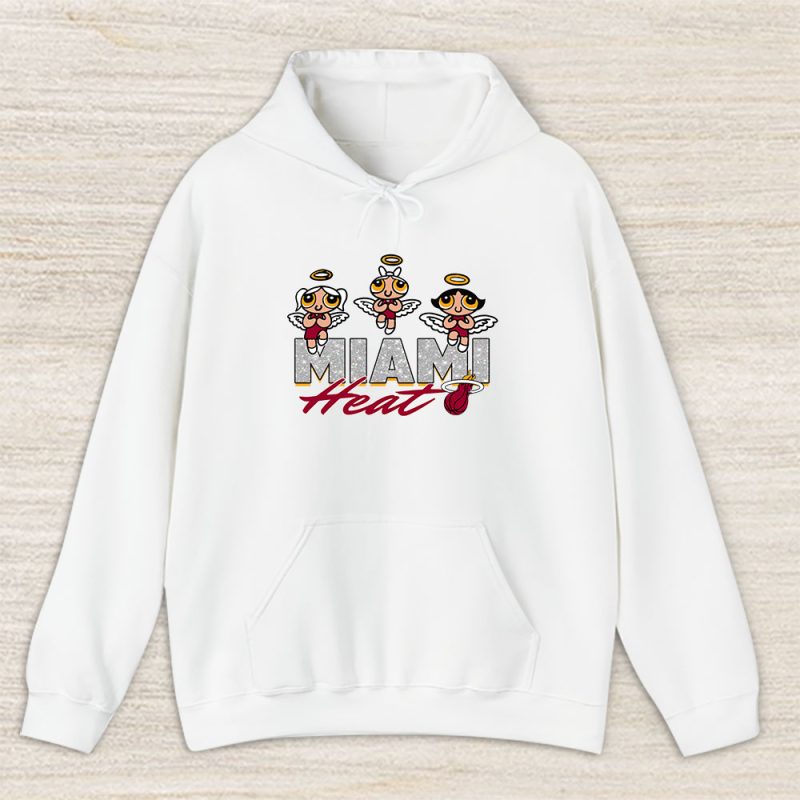 The Powerpuff Girls X Miami Heat Team NBA Basketball Unisex Hoodie TAH6841