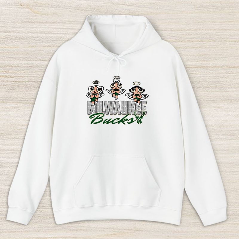 The Powerpuff Girls X Milwaukee Bucks Team NBA Basketball Unisex Hoodie TAH6840