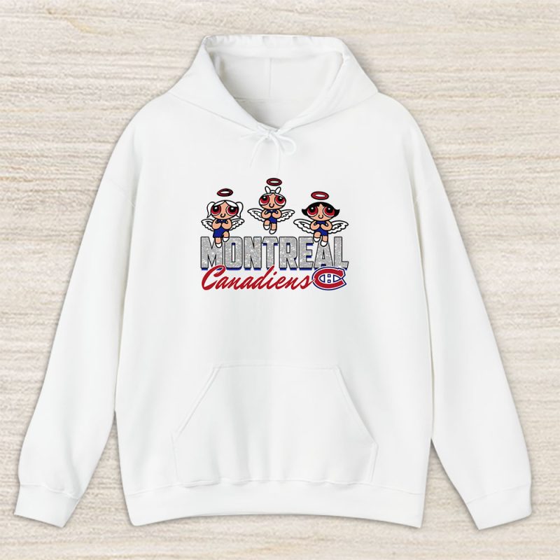 The Powerpuff Girls X Montreal Canadiens Team X NHL X Hockey Fan Unisex Hoodie TAH6862