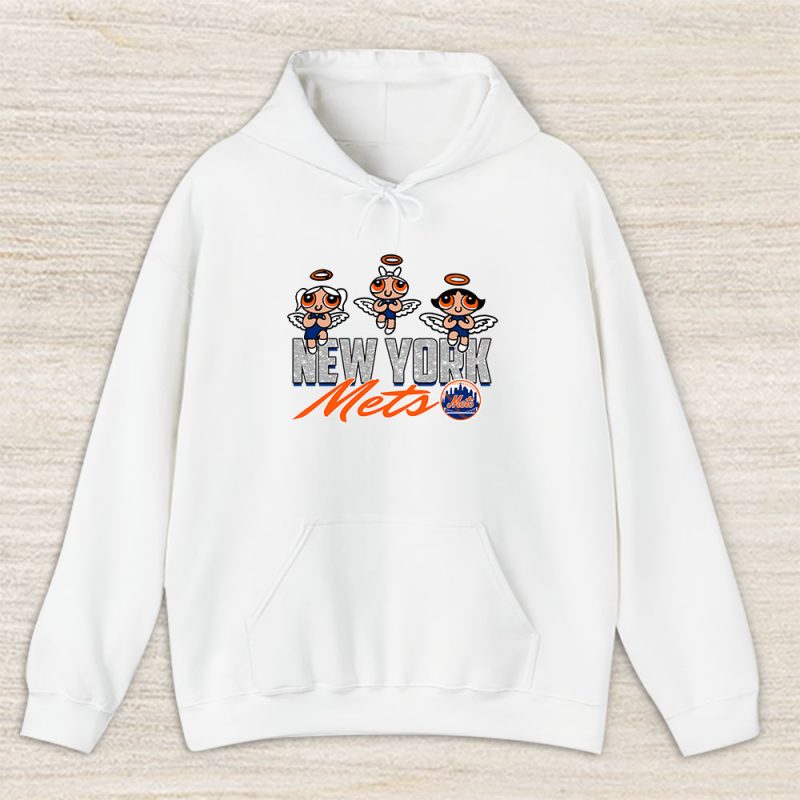 The Powerpuff Girls X New York Mets Team X MLB X Baseball Fans Unisex Hoodie TAH6827