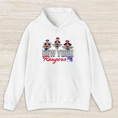 The Powerpuff Girls X New York Rangers Team X NHL X Hockey Fan Unisex Hoodie TAH6864